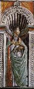 Saint Hickes chart Si two th Botticelli